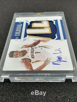 2019-20 National Treasures ZION WILLIAMSON 1/1 Colossal Rookie Patch Auto RC BGS