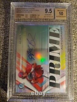 2019 Bowman Chrome Prime ALEC BOHM 33/50 AUTO BGS 9.5 / 10 Gem Mint