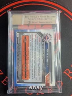 2019 Bowman Chrome Ronny Mauricio Atomic Refractor Auto /100 BGS 9.5/10 Gem Mint