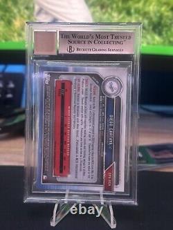 2019 Bowman Chrome Rookie Autograph Diego Cartaya RC Auto BGS 9.5/10