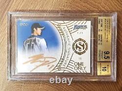 2019 EPOCH JAPAN One & Only Autograph Shohei Ohtani Auto Gold BGS 9.5 True Gem