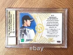 2019 EPOCH JAPAN One & Only Autograph Shohei Ohtani Auto Gold BGS 9.5 True Gem