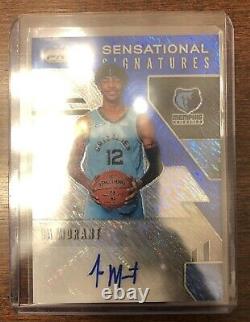 2019 Ja Morant Prizm 249 Rc Rookie Silver Shimmer Auto Holo Psa 10 Bgs 9.5 Lot