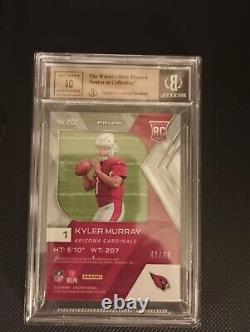 2019 Kyler Murray Panini Spectra Prizm RPA 41/99 BGS 9.5 Auto 10
