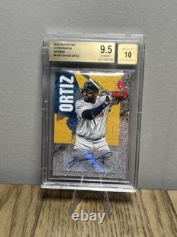 2019 Topps Fire Inferno David Ortiz #93 Auto 1/1 BGS 9.5 AUTO 10