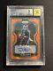 2020 Panini Chronicles Jalen Hurts Orange Black Prizm Rookie 24/75 Bgs 9 Auto 10