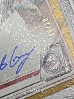 2020 Seth Gray 1st Bowman Gold Shimmer Refractor Auto 07/50 BGS 10 Auto 10 SSP