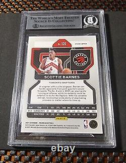 2021-22 Prizm Rookie Autograph Silver #320 Scottie Barnes RC SP BGS Auth Auto