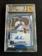 2021 Bowman Chrome Auto Jazz Chisholm #cra-jc Blue Refractor 135/150 Bgs 9