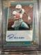 2021 Clearly Donruss Jaylen Waddle Rated Rookie Holo Gold Auto /5 Bgs 9 & 10