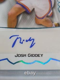 2021 Leaf Josh Giddey Rookie AUTO PLATINUM /99 RC Autograph BGS 9 (POP 1)
