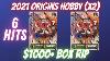 2021 Panini Origins Football Hobby Box Rip X2 1000 6 Hits