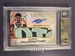 2022-23 Topps Inception OTE Bryson Till Cloth Collaboration Auto RC 1/1 BGS 9.5