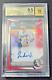 2022 Bowman Draft 1st Chrome Jordan Sprinkle #/5 Red Refractor Auto Bgs 9.5/10