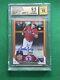 2023 Topps Chrome Josh Jung Orange Refractor Auto Rc #/25 Bgs 9.5 Quad 9.5's