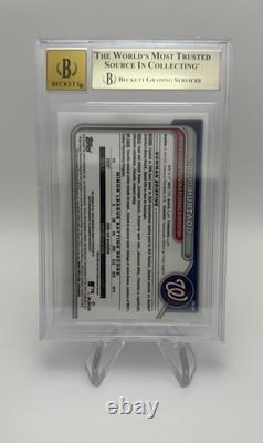 2024 Bowman Chrome Prospect Auto Orange Refractor 18/25 Victor Hurtado BGS 9.5