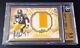 (#/225) Bgs 9.5 10 Autograph Rc Jersey Mike Wallace Auto 2009 Exquisite Signed