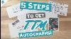 5 Steps To Get An Autographed Card For 1 19