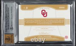 /5 Trae Young DUAL Patch Auto BGS 8.5 10 2019-20 FLAWLESS Collegiate Autograph