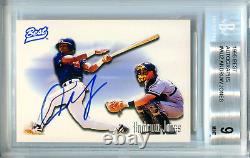 ANDRUW JONES 1995 Best rookie BGS certified pack pulled AUTO Hall of Fame