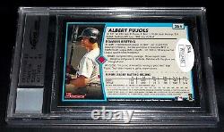 Albert Pujols Auto Rc JSA BGS 8.5 10 Autograph 2001 Bowman #264 Rookie Signed