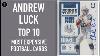 Andrew Luck Top 10 Most Expensive Football Cards Sold On Ebay June August 2019