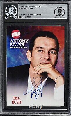 Antony Starr AUTOGRAPH JSA BECKETT BGS Auto Homelander THE BOYS Signed Card