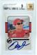 Bgs 9 10 Dale Earnhardt Jr Auto On Card 2001 Press Pass Signings #12 Autograph