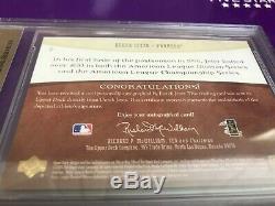 BGS 9.5 10 2005 Artifacts Auto Derek Jeter On Card Autograph Yankees PSA Captain