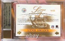 BGS 9.5/10 LYNN SWANN 2003 SP Authentic SOTT Gold /25 AUTO Steelers Autograph