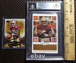 BGS BAS Authentic Autograph 1986 McDonalds 49ers Gold Tab #16 Joe Montana Auto