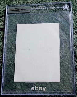 BILL GATES SIGNED 1976 MICROSOFT LETTER BGS BAS BECKETT AUTOGRAPH / AUTO in SLAB