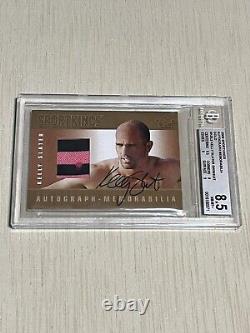 Bgs 8.5 2009 Leaf Sportkings /10 Gold Kelly Slater Autographed Patch Card Pop 3