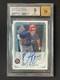 Bgs 9/10 Bryce Harper On Card Auto Autograph 2011 Bowman Chrome Prospect #bcp111