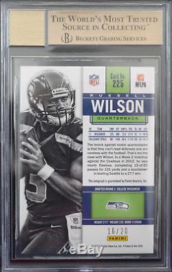 Bgs 9.5 2012 Contenders Russell Wilson 16/20 Cracked Ice Rc Ticket Auto 10 Rare