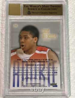 Bgs 9.5 AUTO 10 GIANNIS 2013 Fleer Retro ROOKIE AUTOGRAPH #208 GEM LOW POP BUCKS