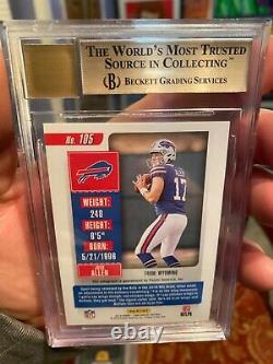 Bgs 9.5 Very Nice Auto 10 Panini Contenders Josh Allen 2018 Rookie Hot Card