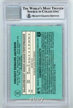 Bo Jackson? 1986 Donruss The Rookies Rc Royals Gem 10 Auto Bgs Bas