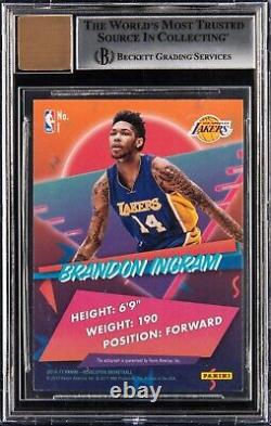 Brandon Ingram Rookie Auto BGS 9 2016-17 Revolution Autograph HOLO RC Lakers SP