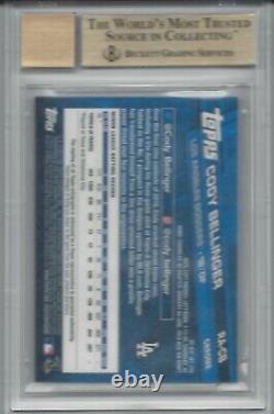 CODY BELLINGER 2017 TOPPS CHROME ON CARD AUTO AUTOGRAPH RC BGS 9.5 10 QUAD 9.5s