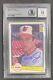 Cal Ripken Jr 1982 Donruss Signed Baseball Rookie Card #405 Auto Bgs Beckett 10