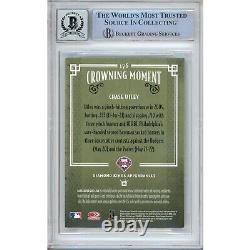 Chase Utley Philadelphia Phillies Autograph 2005 Diamond Kings #176 BGS Auto 10