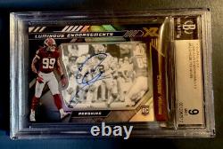 Chase Young ROOKIE 2020 Panini XR Auto Luminous Endorsements Signed /99 BGS 9
