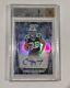 Christian Mccaffrey Rc Auto 2017 Prizm Blue Camo 7/25 Bgs 9 10 Rookie Rare