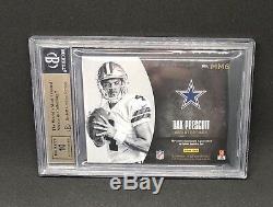 DAK PRESCOTT Rookie Autograph 2016 Black Gold BGS 9.5 Auto 10 POP 1 eBay 1/1