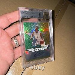 Damian Lillard Rookie Autograph RC BGS 10 Auto Card Beckett 9 Mint 2012 Leaf NBA