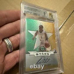 Damian Lillard Rookie Autograph RC BGS 10 Auto Card Beckett 9 Mint 2012 Leaf NBA