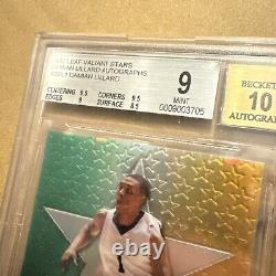 Damian Lillard Rookie Autograph RC BGS 10 Auto Card Beckett 9 Mint 2012 Leaf NBA