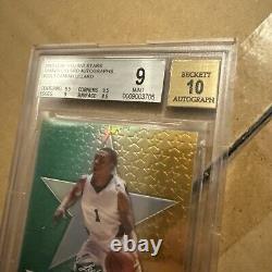 Damian Lillard Rookie Autograph RC BGS 10 Auto Card Beckett 9 Mint 2012 Leaf NBA
