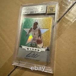 Damian Lillard Rookie Autograph RC BGS 10 Auto Card Beckett 9 Mint 2012 Leaf NBA